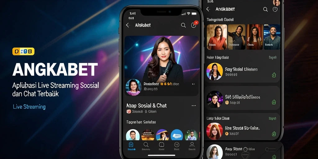 Tampilan antarmuka Live Streaming ANGKABET yang interaktif dan mudah digunakan.