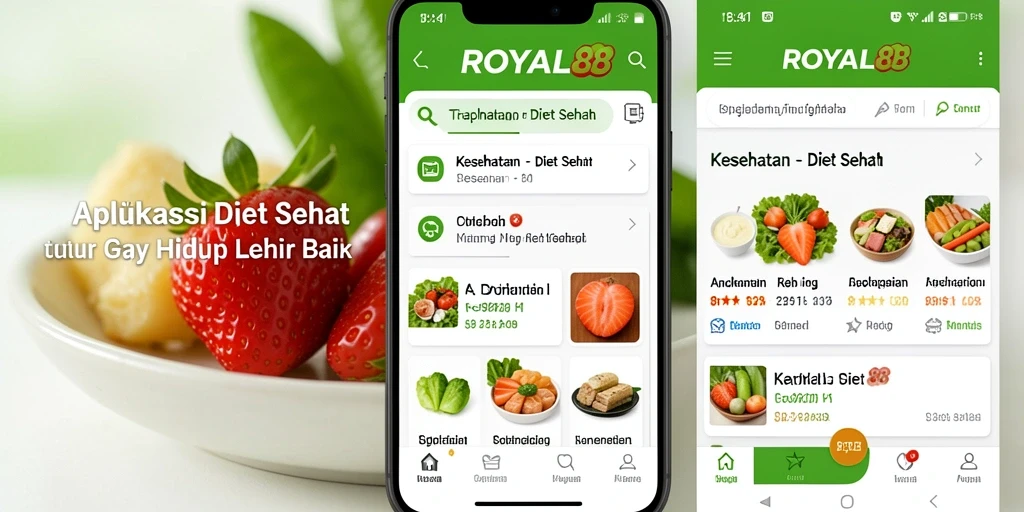 Antarmuka aplikasi ROYAL88 yang informatif dan menarik.