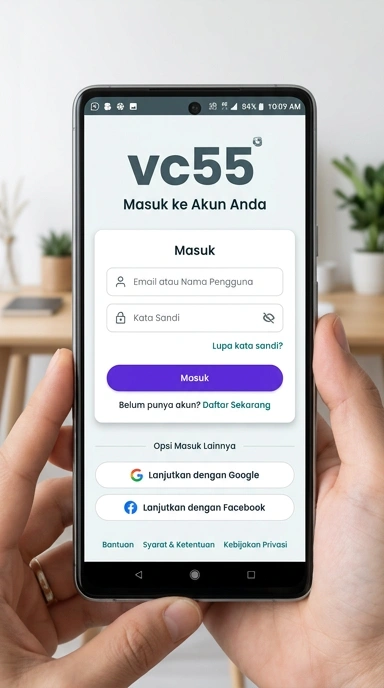 Masuk Akun vc55 untuk Pengguna Android Indonesia